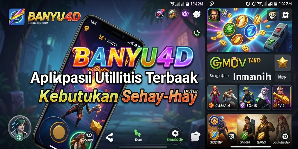 Tampilan aplikasi BANYU4D yang sederhana dan fungsional.