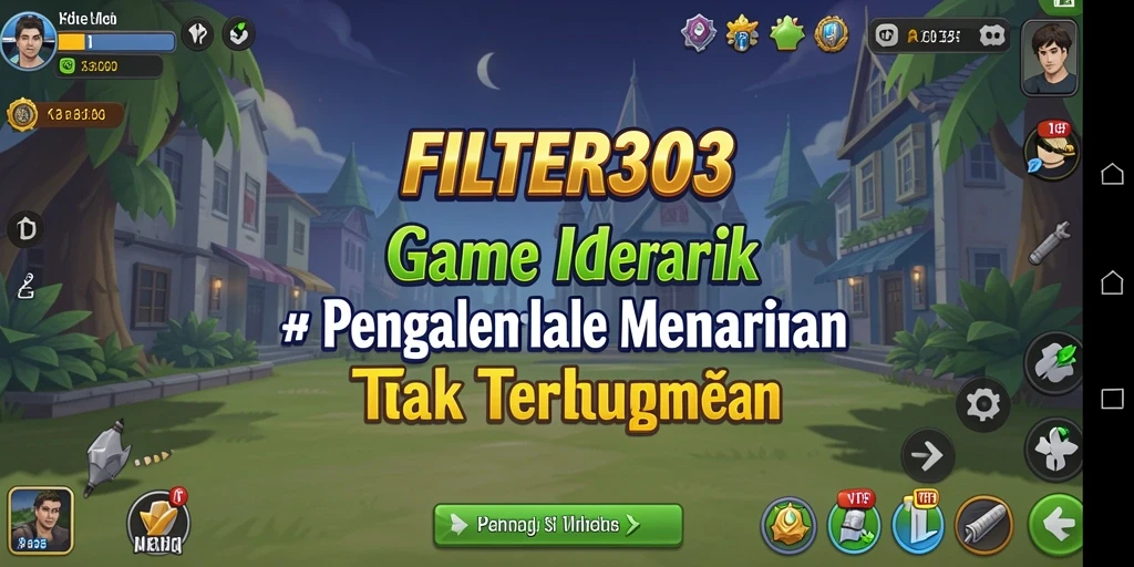 Tampilan menarik dari gameplay FILTER303 dengan elemen idi.