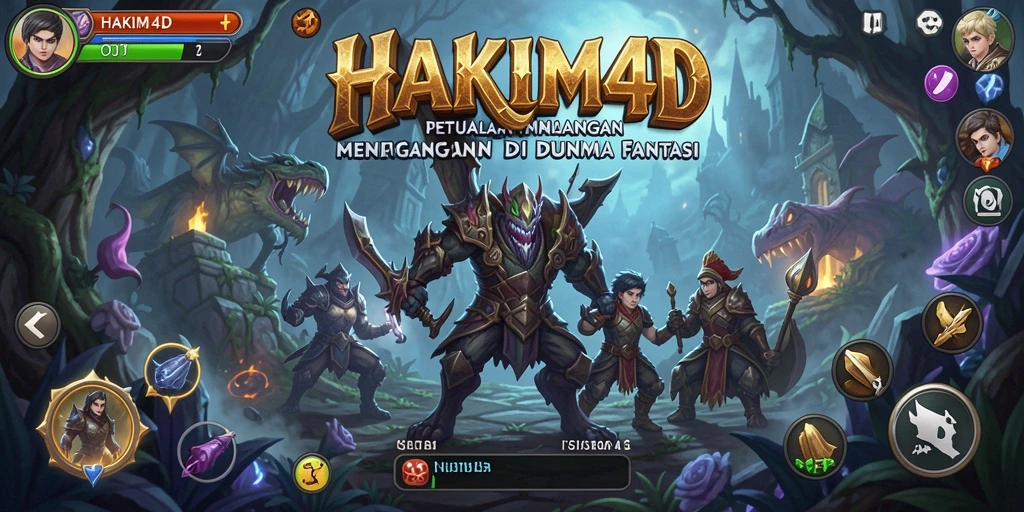 Gameplay seru dalam HAKIM4D dengan aksi petualangan yang menegangkan.
