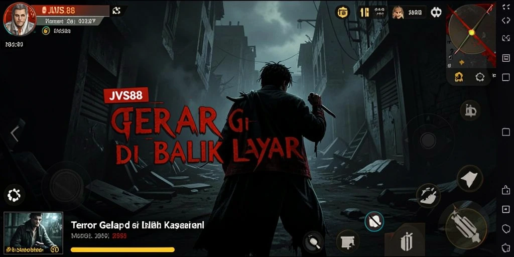Gameplay menyeramkan di JVS88 dengan suasana mencekam.
