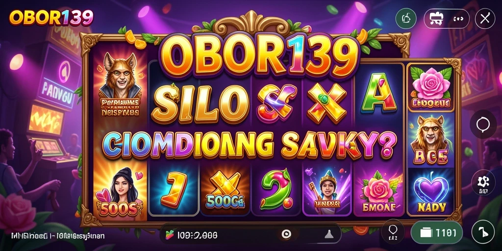Tampilan menarik OBOR138 dengan gameplay slot yang seru.