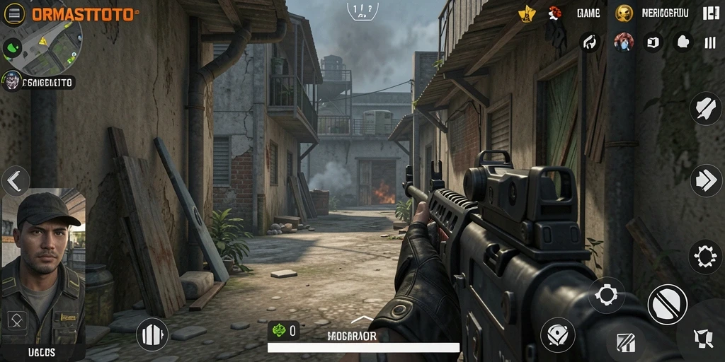 Gameplay ORMASTOTO dengan grafis yang memukau dan aksi seru.