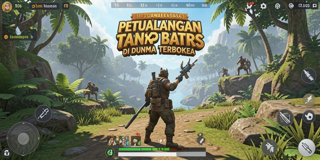 Gameplay T6 menampilkan petualangan eksplorasi di dunia terbuka.