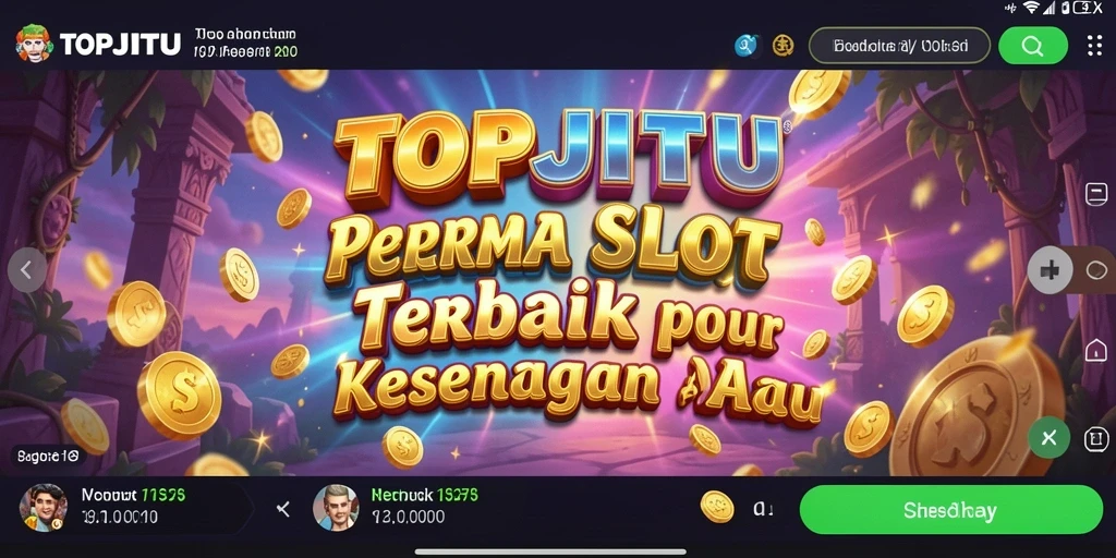 Screenshot gameplay yang menampilkan keseruan bermain Slot di TOPJITU.